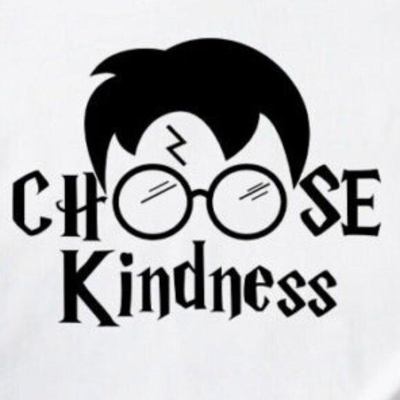 Harry Potter Choose Kindness Retro Fantasy Fan Collector Classic Magic Graphic - Picture 2 of 5